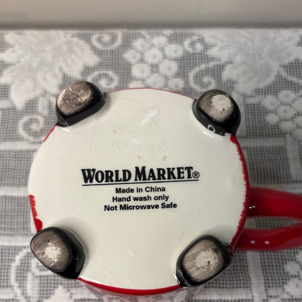 World Market Red London Coffee/Tea Mug - Picture 7 of 7